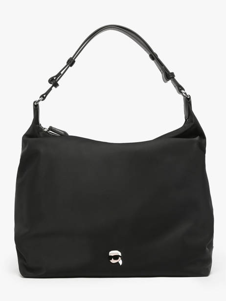 Shoulder Bag K Ikon Nylon Karl lagerfeld Black k ikon A3W30123