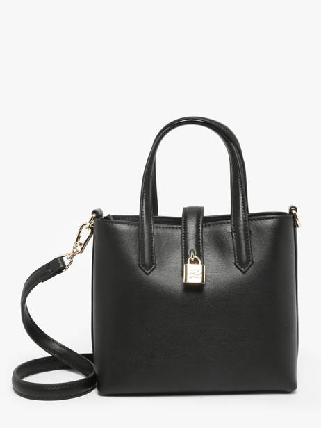Handbag K Autograph Leather Karl lagerfeld Black k autograph A3W30151