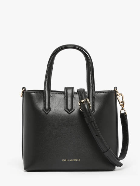 Handbag K Autograph Leather Karl lagerfeld Black k autograph A3W30151 other view 3