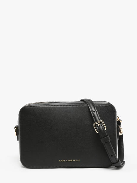 Shoulder Bag K Autograph Leather Karl lagerfeld Black k autograph A3W30153 other view 3