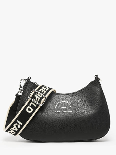 Shoulder Bag Rsg Polyurethane Karl lagerfeld Black rsg A3W30316
