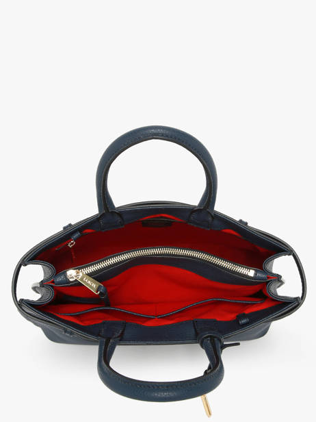 Sac Porté Main Faubourg Cuir Lancel Bleu faubourg A13528 vue secondaire 2
