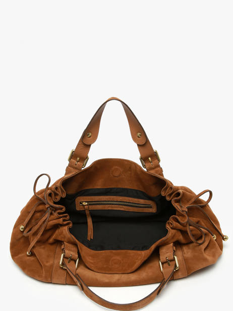 Sac Porté épaule Folk Cuir Gerard darel Marron folk DAS01407 vue secondaire 3