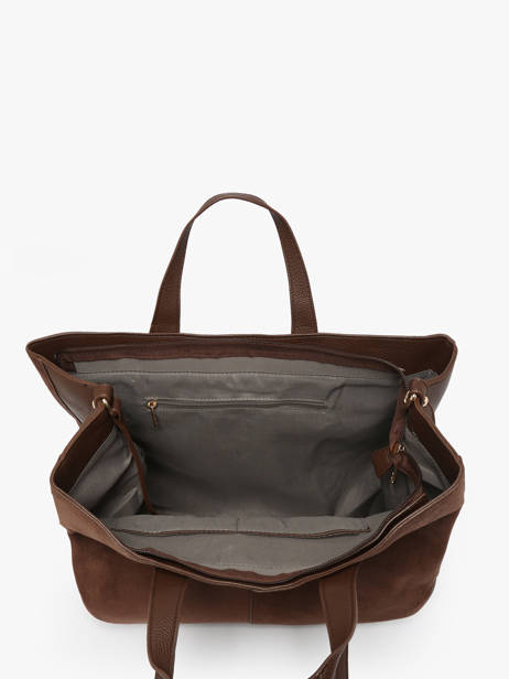 Sac Porté épaule Format A4 Gallantry Marron format a4 1 vue secondaire 1