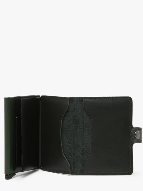 Porte-cartes Original Cuir Secrid Vert original MO vue secondaire 1