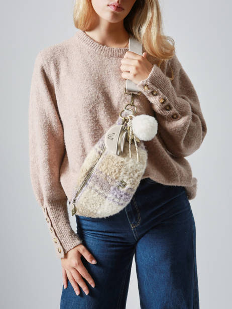 Sac Banane Woomen Violet alyssum WALS04 vue secondaire 1