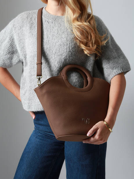 Handbag Neflier Woomen Brown neflier WNEF01 other view 2