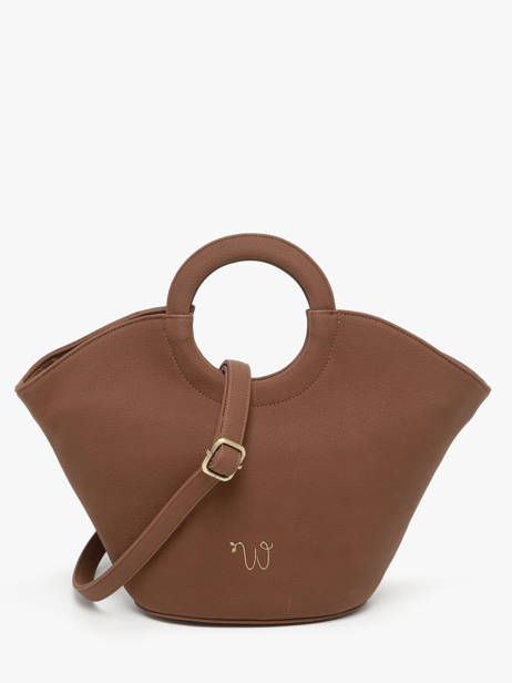 Handbag Neflier Woomen Brown neflier WNEF01