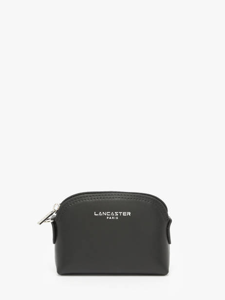 Coin Purse Smooth Leather Lancaster Black smooth 1