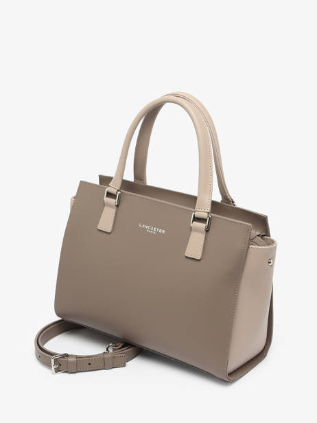 Sac Trapèze Smooth Cuir Lancaster Beige smooth 3 vue secondaire 2