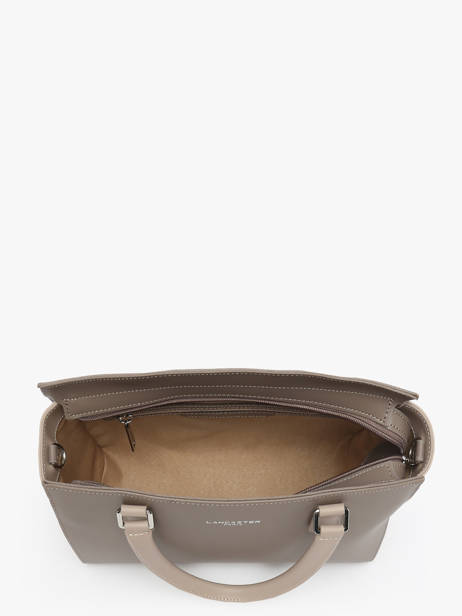 Sac Trapèze Smooth Cuir Lancaster Beige smooth 3 vue secondaire 3