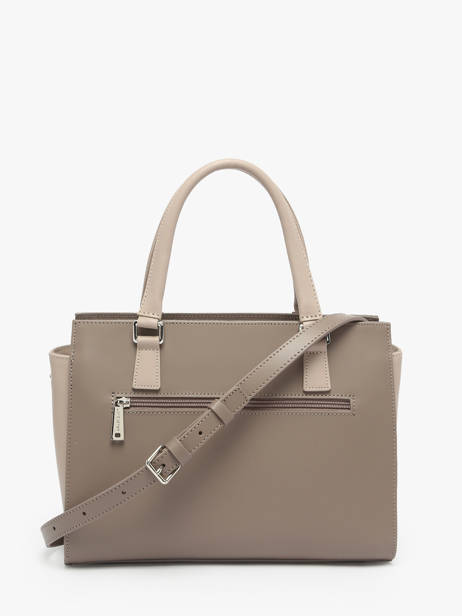 Sac Trapèze Smooth Cuir Lancaster Beige smooth 3 vue secondaire 4