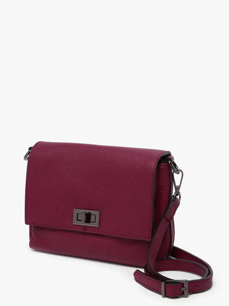 Sac Bandoulière Caviar Cuir Milano Rouge caviar CA24061 vue secondaire 2