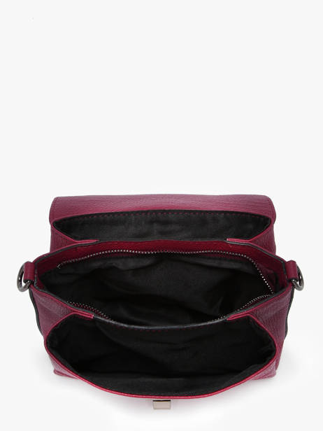 Sac Bandoulière Caviar Cuir Milano Rouge caviar CA24061 vue secondaire 3