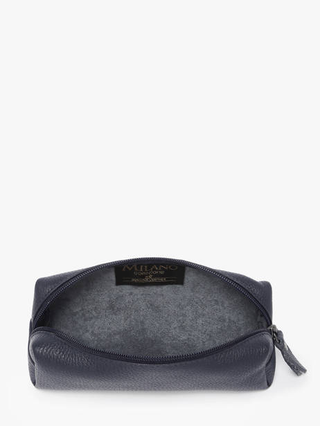 Pouch Caviar Leather Milano Blue caviar CA22116 other view 1