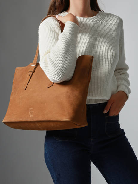 Cabas Cavalier Nubuck Cuir Etrier Beige cavalier nubuck ECAN127M vue secondaire 1