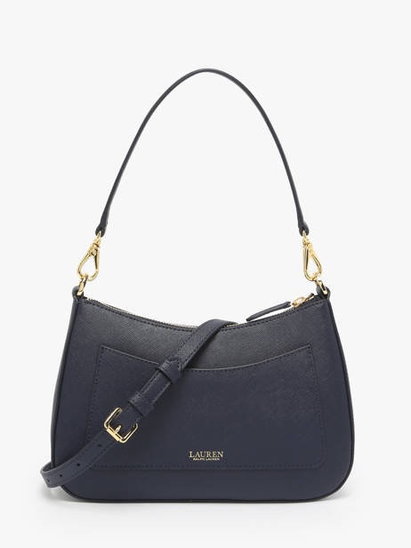Sac Porté épaule Danni 26 Cuir Lauren ralph lauren Bleu danni 31883768 vue secondaire 3