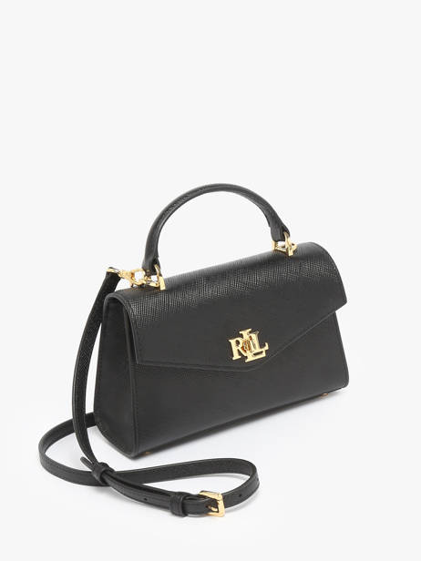Sac Porté Main Farrah Cuir Lauren ralph lauren Noir farrah 31966765 vue secondaire 1