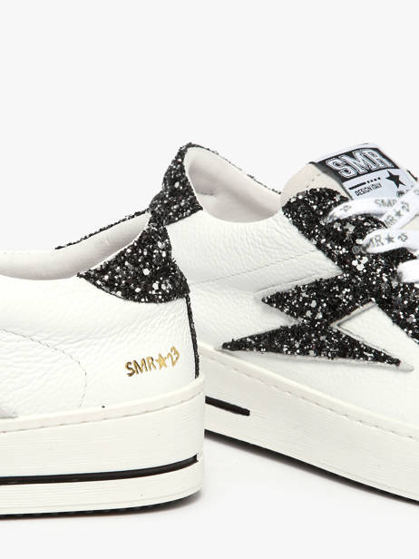 Sneakers Maya In Leather Semerdjian Black women MAYA other view 3