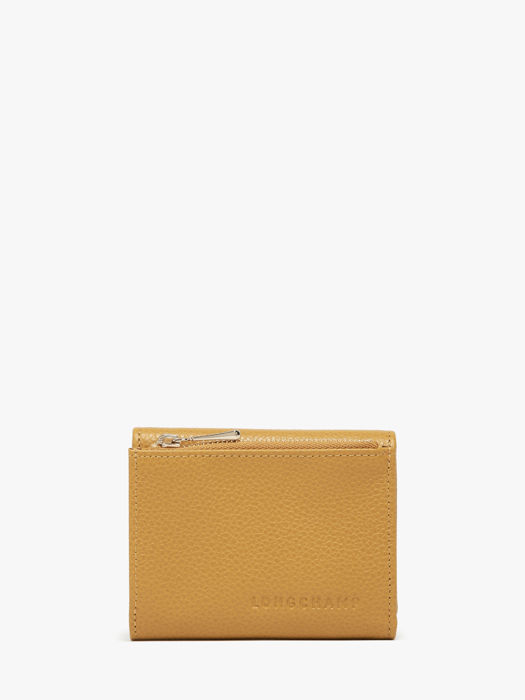 Longchamp Le foulonné Portefeuilles Jaune