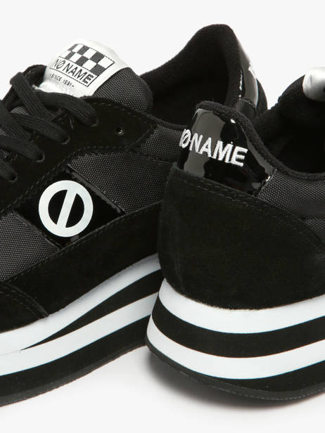 Sneakers Plateforme En Cuir No name Noir women IMN60415 vue secondaire 2