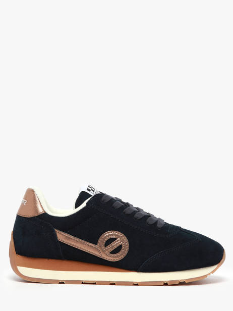 Sneakers En Cuir No name Bleu women HRVS04B9