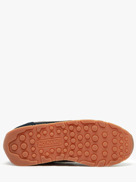 Sneakers En Cuir No name Bleu women HRVS04B9 vue secondaire 4