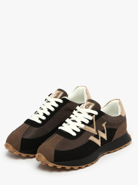 Sneakers Vanessa wu Noir women BK2623NR vue secondaire 1