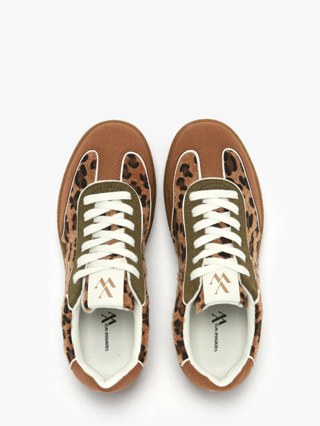 Sneakers Vanessa wu Marron women BK2806NR vue secondaire 3
