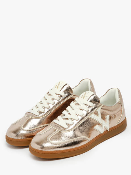Sneakers Vanessa wu Or women BK2805OR vue secondaire 1