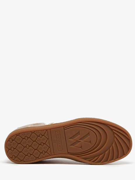 Sneakers Vanessa wu Or women BK2805OR vue secondaire 4