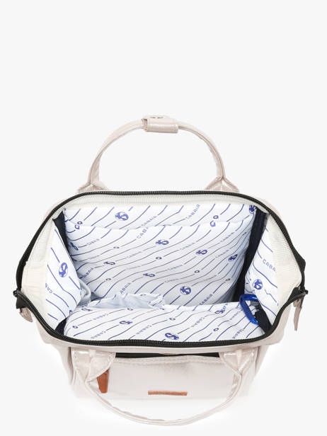 1 Compartment Backpack Cabaia Beige adventurer XS other view 3