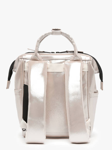 1 Compartment Backpack Cabaia Beige adventurer XS other view 4