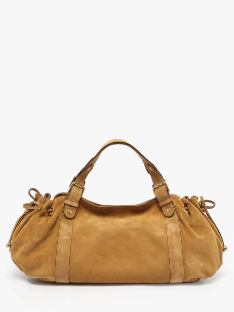 Sac Porté épaule Folk Cuir Gerard darel Beige folk DCS01407