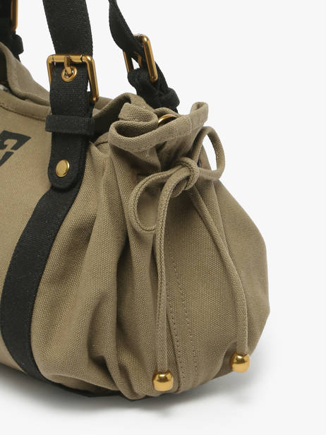 Sac 18h Canvas Coton Gerard darel Vert canvas DCS67450 vue secondaire 5