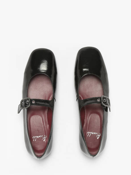 Sneakers In Leather Aliwell Black women A2717 other view 4