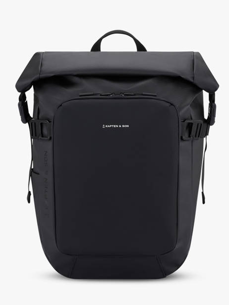 Lisbon Small - Backpack Kapten and son Black backpack S