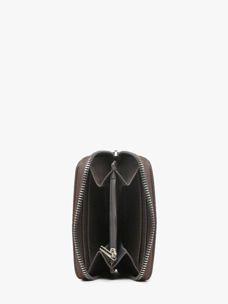 Grained Compact Wallet Miniprix Beige grained K2015 other view 1