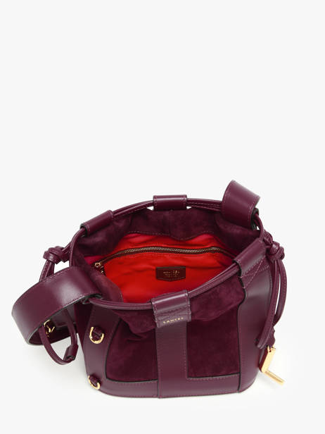 Sac Seau S Elles Cuir Lancel Violet elles A13359 vue secondaire 3