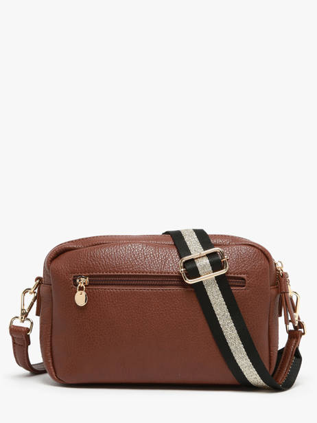 Shoulder Bag Soft Lulu castagnette Brown soft YAHIA other view 4