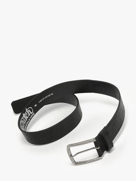 Ceinture Ajustable Von dutch Noir belt ACIDE vue secondaire 3