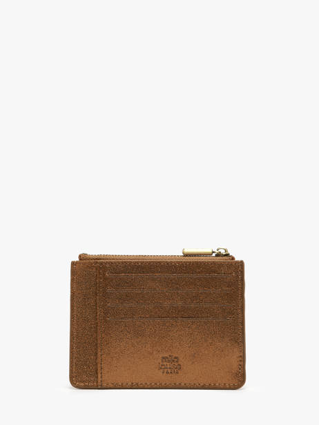 Card Holder Vintage Leather Mila louise Brown vintage 3570X other view 2