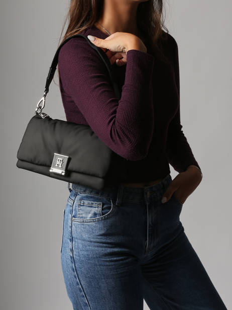 Shoulder Bag Th Her Recycled Polyester Tommy hilfiger Black th her AW17725 other view 1