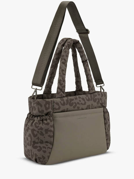 Hellvi Cloud Medium Leo - Shopping Bag  Kapten and son Brown leo L other view 2