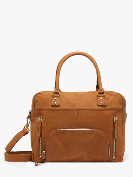 Shopping Bag Vintage Leather Nat et nin Brown vintage MACY