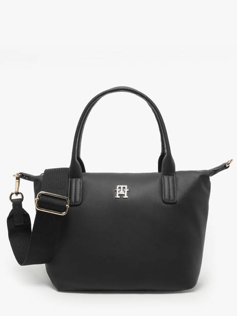 Sac à Main Popette Polyester Recyclé Tommy hilfiger Noir popette AW17708