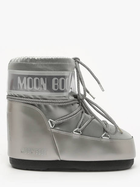 Boots Icon Low Glance Moon boot Silver women D1409350