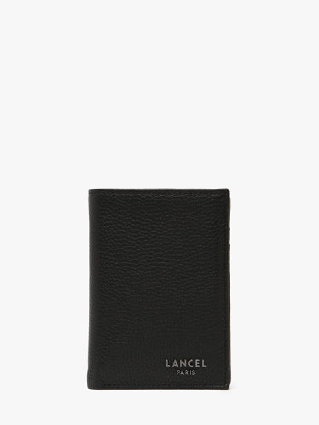 Wallet Come Leather Lancel Black come A13447