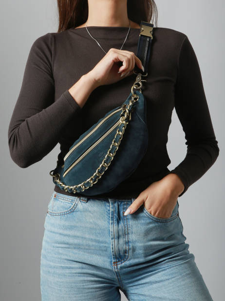 Belt Bag Mila louise Blue vintage 23689V other view 1