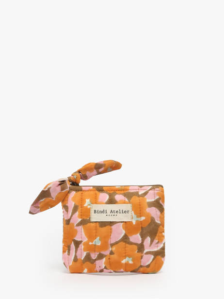 Porte-monnaie Floral Bindi atelier Multicolore floral PM